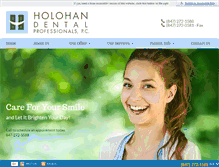 Tablet Screenshot of holohandental.com